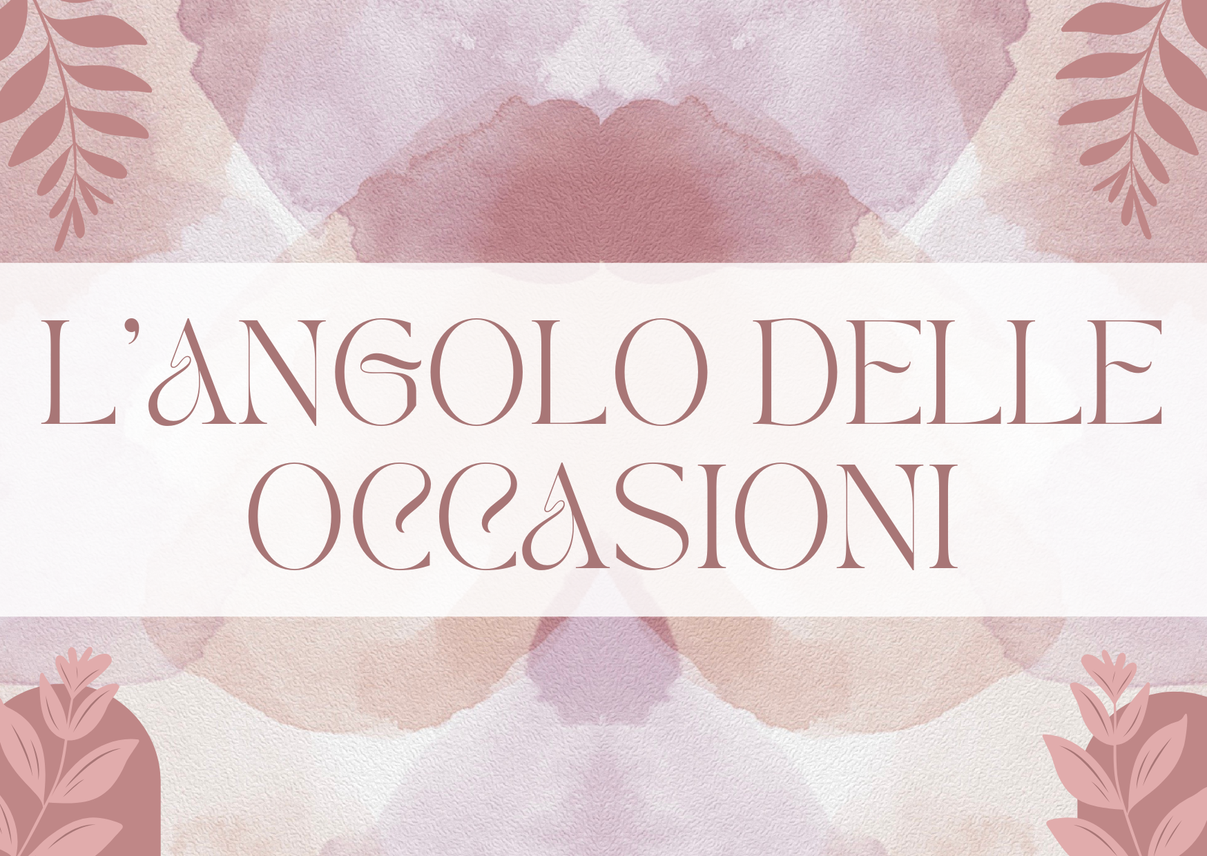 L'ANGOLO DELLE OCCASIONI
